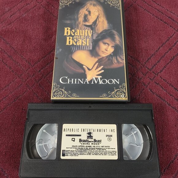 Beauty and the Beast - China Moon - 1/15 /1988 - VHS Tape - Used - Picture 3 of 3